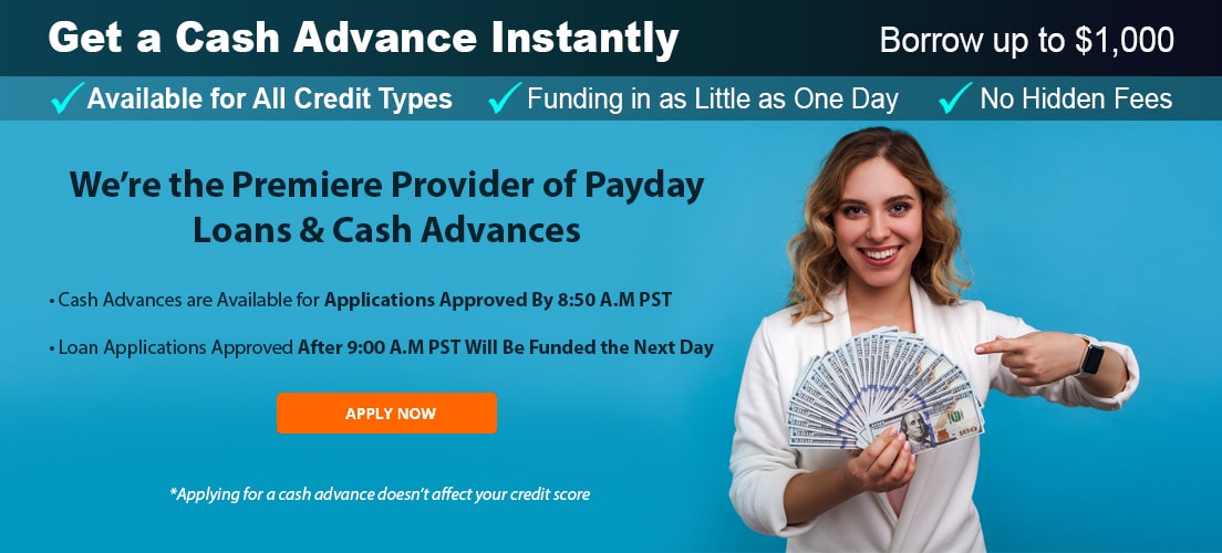how to get a cash advance online