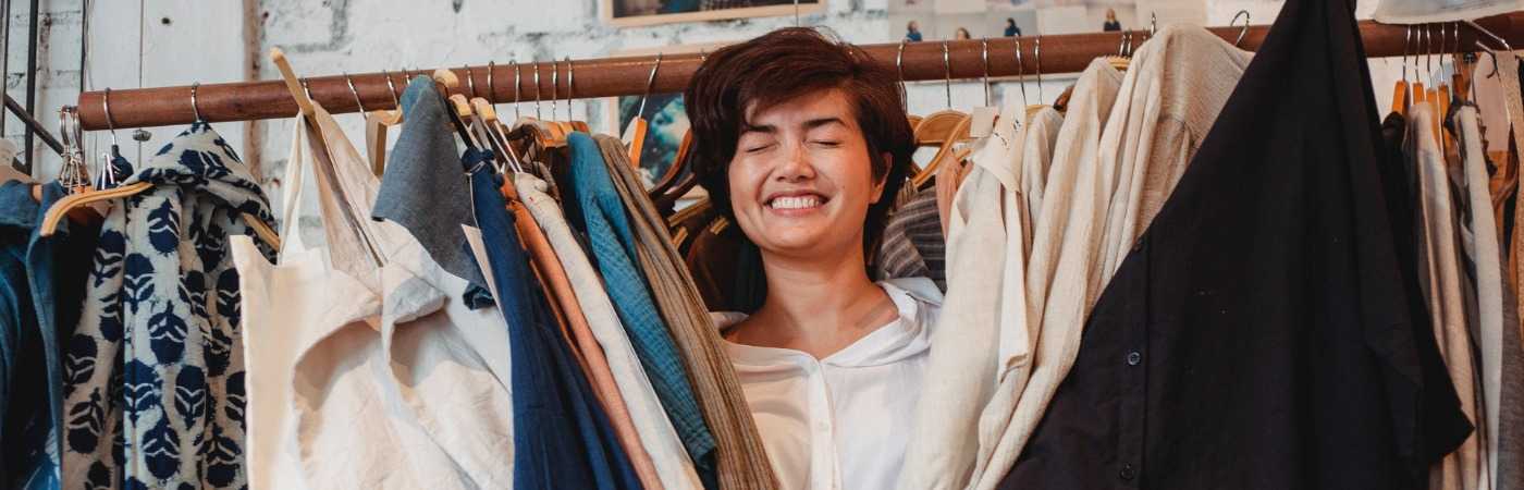 Girl happy with his payday loan for cash needs